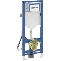 Geberit Duofix Wand-WC Element 112 cm 111350006  barrierefrei, mit Sigma Unterputz-Spülkasten 12 cm