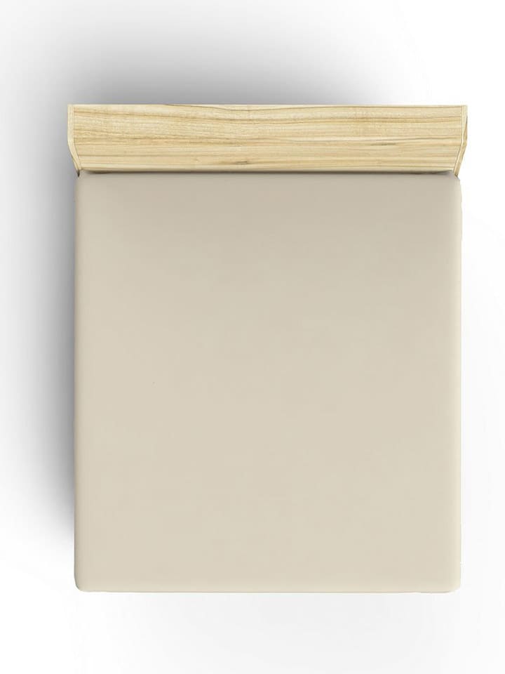 Elizabed Renforcé-Spannbettlaken in Creme - 90x200 cm