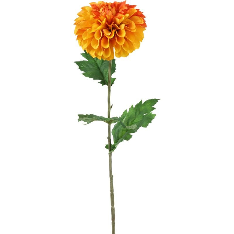 Budget Home Store Kunstbloem Dahlia Oranje