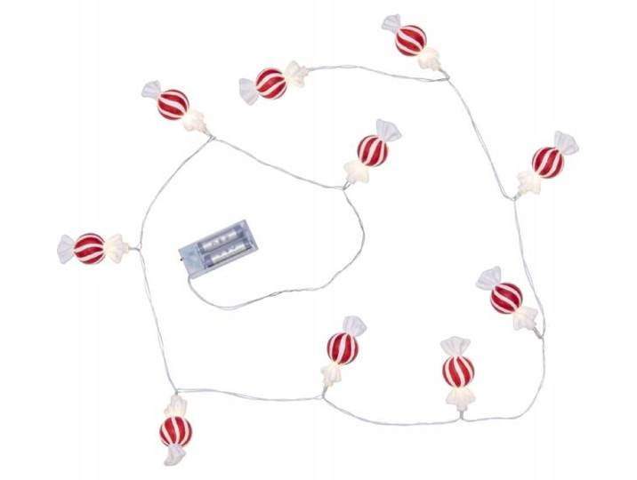 Star Trading Guirlande LED BONBON décorative bonbons à piles