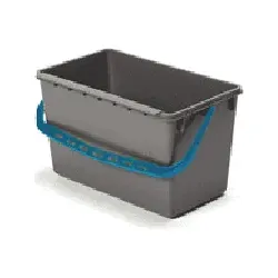Numatic 22-Liter Eimer grau mit farbcodiertem Henkel (blau)