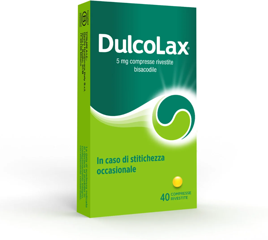 OPELLA HEALTHCARE ITALY Srl Dulcolax 5 mg Bisacodile, 40 Compresse Rivestite