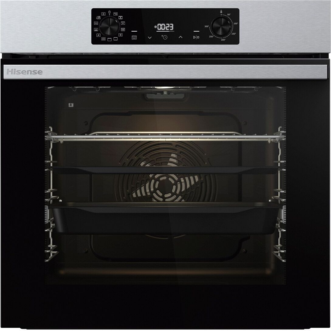 Hisense Horno multifunción pirolítico con función Air Fry - BI64226EPX (Reacondicionado Grado C). Inox