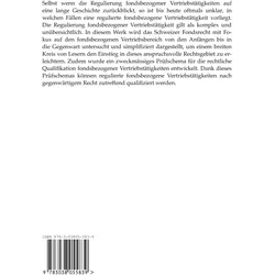 Regulatorische Aspekte fondsbezogener Vertriebstätigkeiten in der Schweiz - Vom Anlagefondsgesetz, Sachbücher von Mercedes Nieto