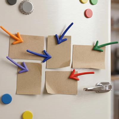 ColorPop Arrow Message Board Fridge Magnets Set Whiteboard & Refrigerator Note Markers ColorPop Arrow Message Board Fridge Magnets Set Whiteboard & Refrigerator Note Markers