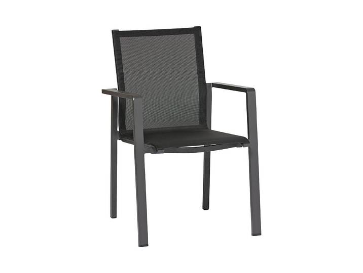 Home and More Stapelstuhl Stettin Anthrazit 83 × 57 × 60