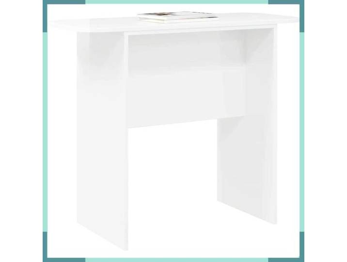 Table console - 891154 - Blanc brillant - Bois d'ingénierie - 93x40x75 cm