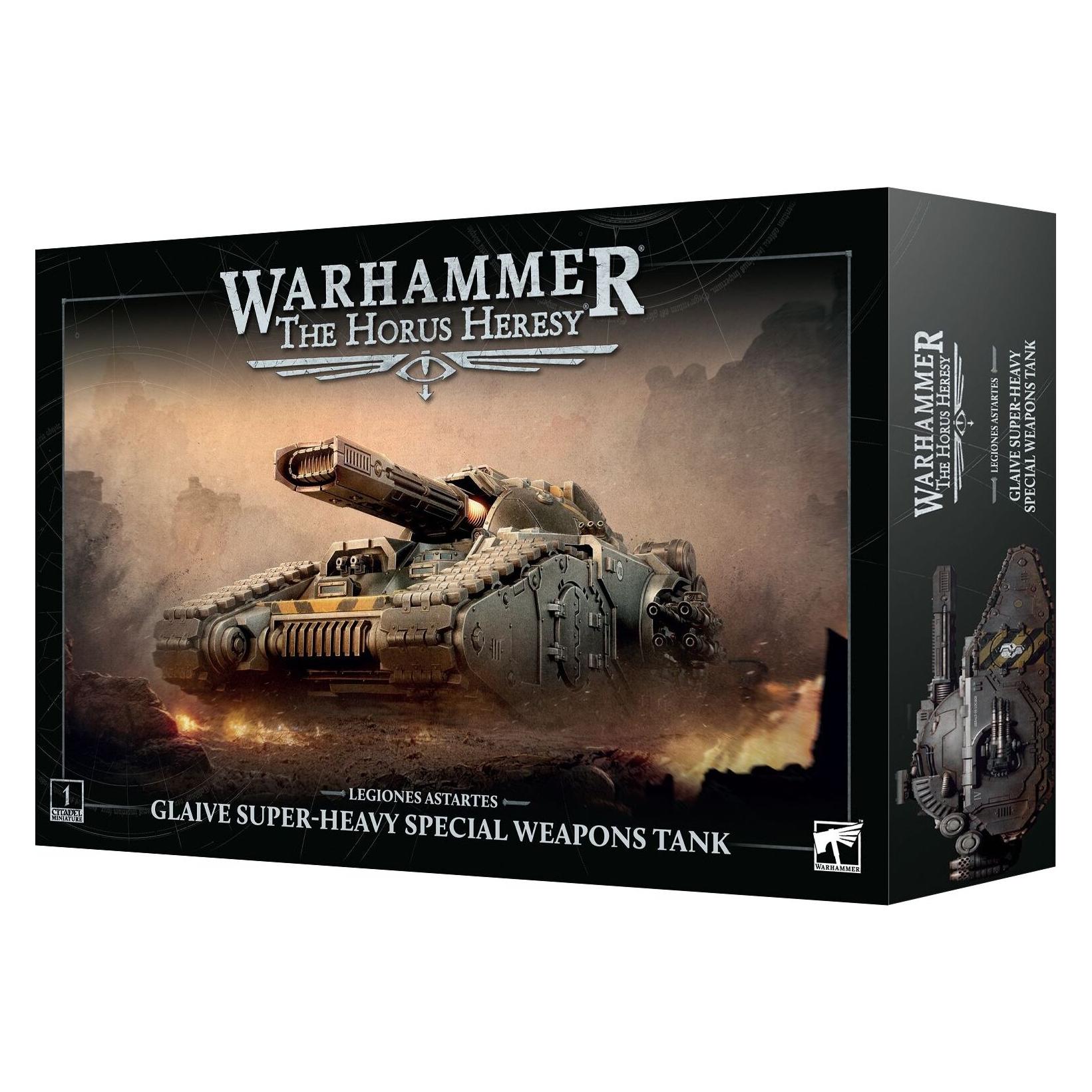 Games Workshop Warhammer 30k - Legiones Astartes : Glaive Super-heavy Special Weapons Tank (Kunststoff) (31-158)