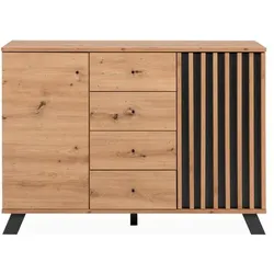 Kommode Medan Holzoptik Artisan-Eiche