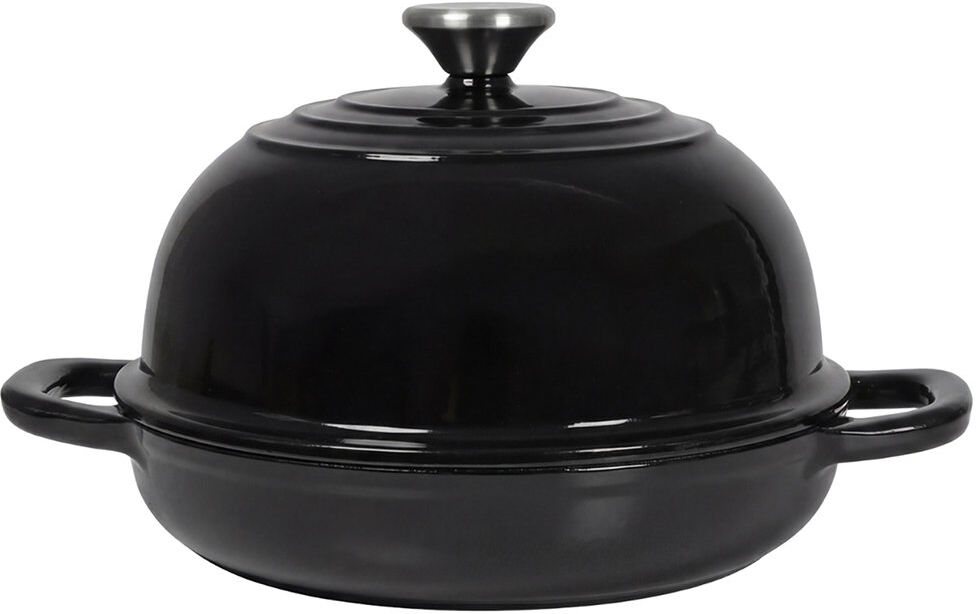 Toque 5L Cast Iron Round Dutch Oven Black 5L