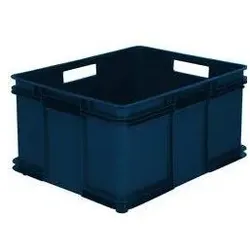 keeeper, Aufbewahrungsbox, Aufbewahrungsbox Euro-Box XXL bruno eco, green 54 Liter, Material: PP/Regranulat, rundum laufende (54 l)