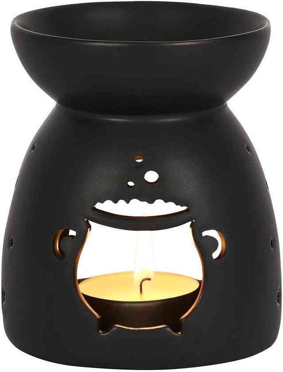 Something Different Black Cauldron Cut Out Oliebrander Multicolours