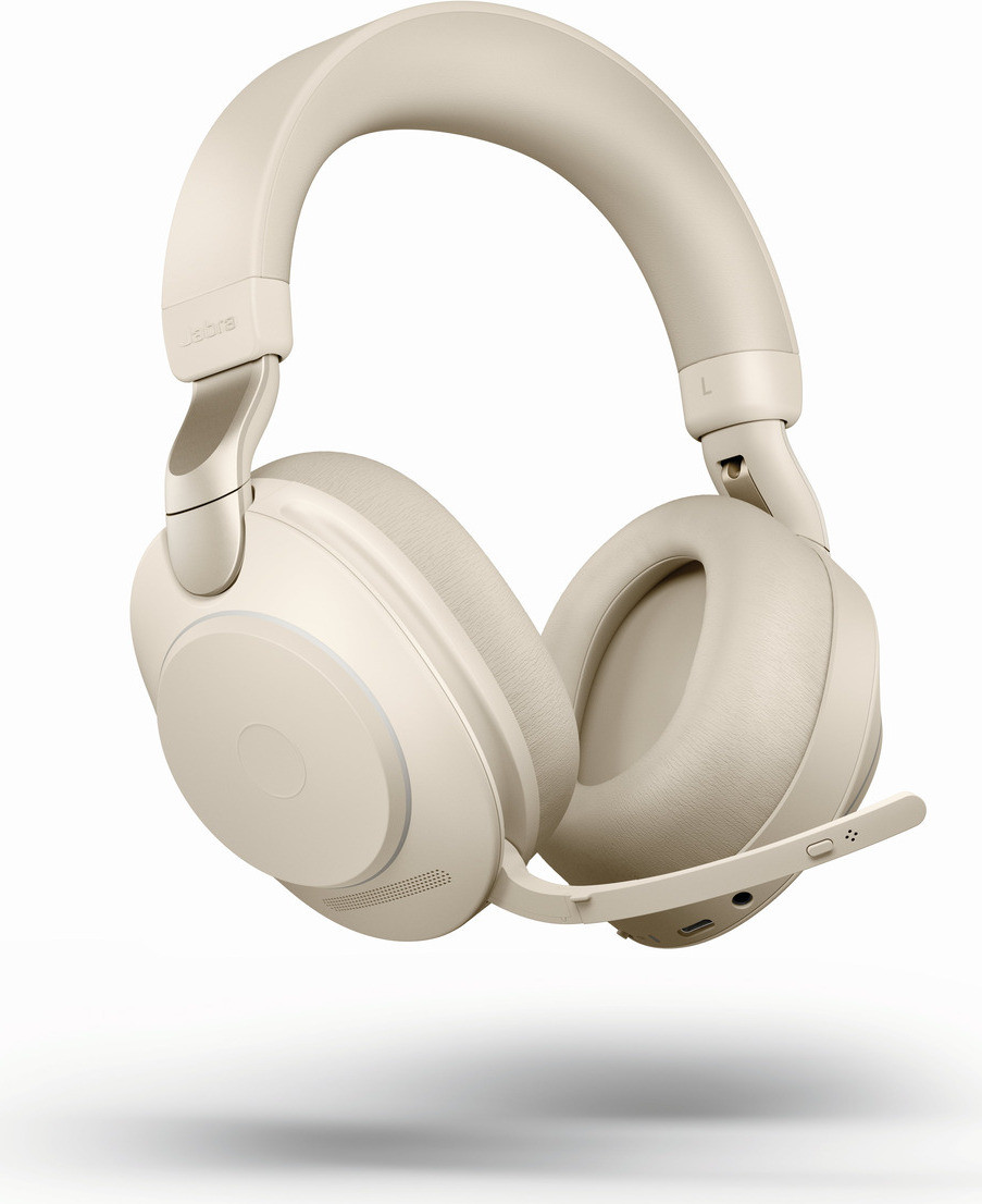 Jabra Evolve2 85 Stereo UC USB-A Bluetooth ANC Headset - Beige