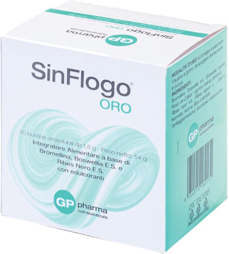 GP NUTRACEUTICALS Srl SINFLOGO Oro 30 Bust.