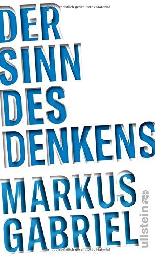 Markus Gabriel - Der Sinn des Denkens - Preis vom 11.10.2026 15:43:13 h