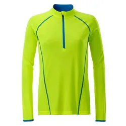 Damen Funktionsshirt "JN497" - XXL - bright-yellow/bright-blue