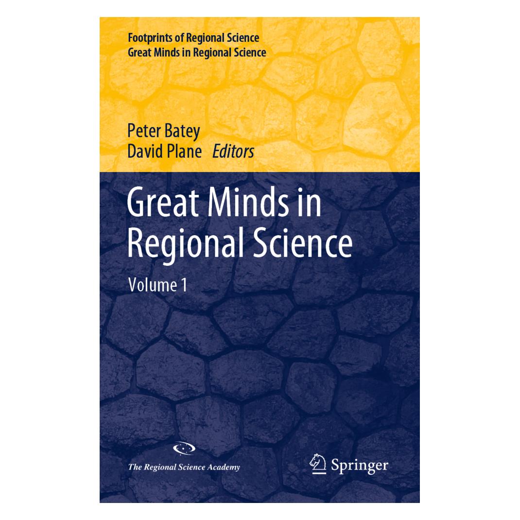 Springer Great Minds in Regional Science (Englisch, Softcover, David Plane, Peter Batey) (56201496)