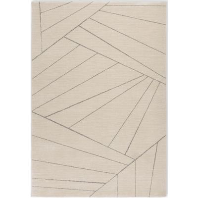 Teppich ASTRA "Maglie 241", beige (creme), B:160cm H:13mm L:230cm, Kunstfaser, Teppiche, Teppich, Kurzflor, modernes Design, Wohnzimmer, Schlafzimmer