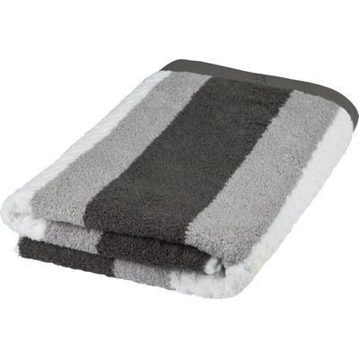 Duschtuch ROSS "Harmony", grau (graphit), B:70cm L:140cm, Frottier, Baumwolle, Handtücher, 100 % Baumwolle, Hoch Tief Struktur, viele Farben