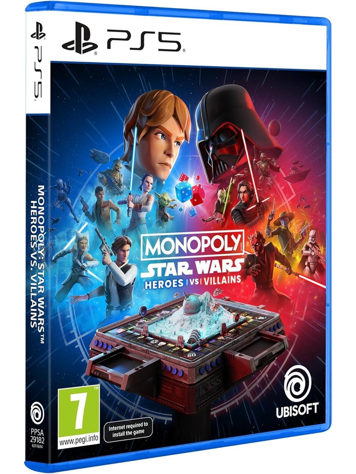 Monopoly: Star Wars Heroes vs. Villains - Sony PlayStation 5 - Brettspiel - PEGI 7