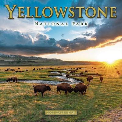 2026 Yellowstone National Park Wall Calendar
