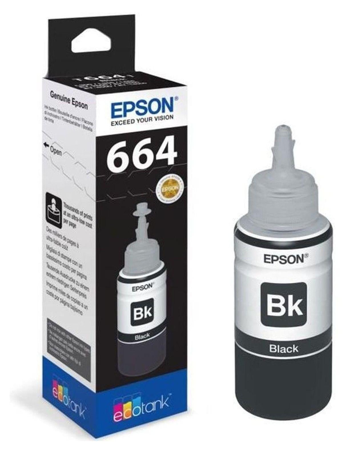 Epson ECOTANK T6641 Zwarte Inktcartridge