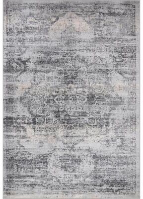 MDA Rugs Angel Collection Faded Grey Abstract Area Rug