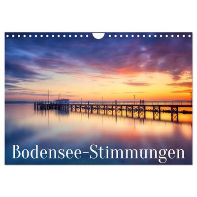Bodensee-Stimmungen (Wandkalender 2026 DIN A4 quer), CALVENDO Monatskalender