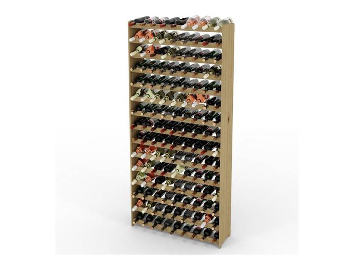 Lenmar Weinregal Weinregal Weinregal Holz Flaschenregal für 135 Flaschen Massiv 135