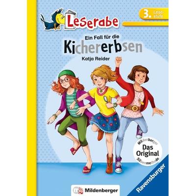 Leserabe mit Mildenberger Silbenmethode - Ein Fall für die Kichererbsen, Taschenbuch von Katja Reider, Ravensburger Verlag GmbH, 978-3-473-38568-3