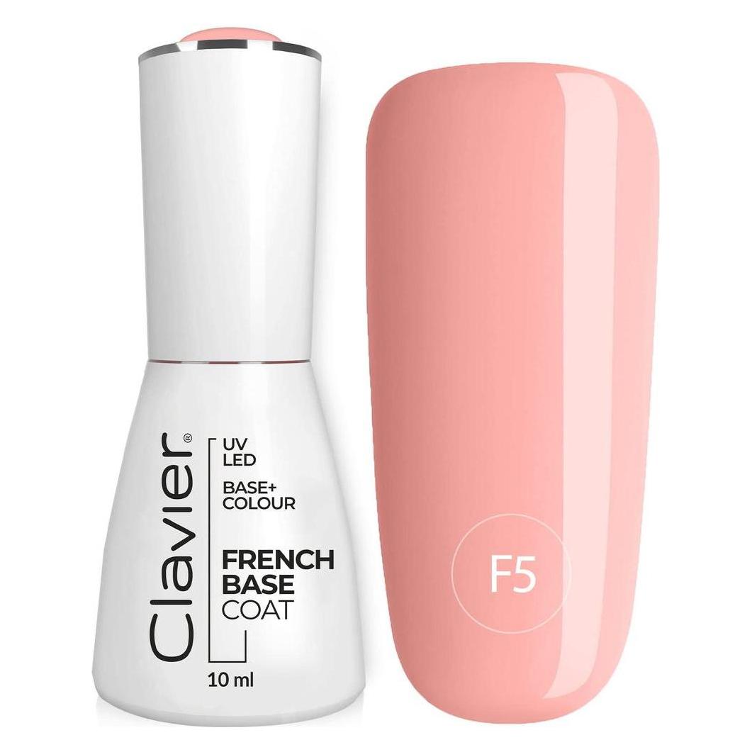 Clavier Luxury Nail Hybrid Uv Base Coat F5 10Ml (Biscuit, Base Coat, UV-Gel Lack) (39615762)