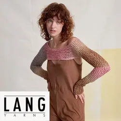 Strickanleitung – Kurzes Jäckchen "Rikona" aus Lang Yarns Paradise