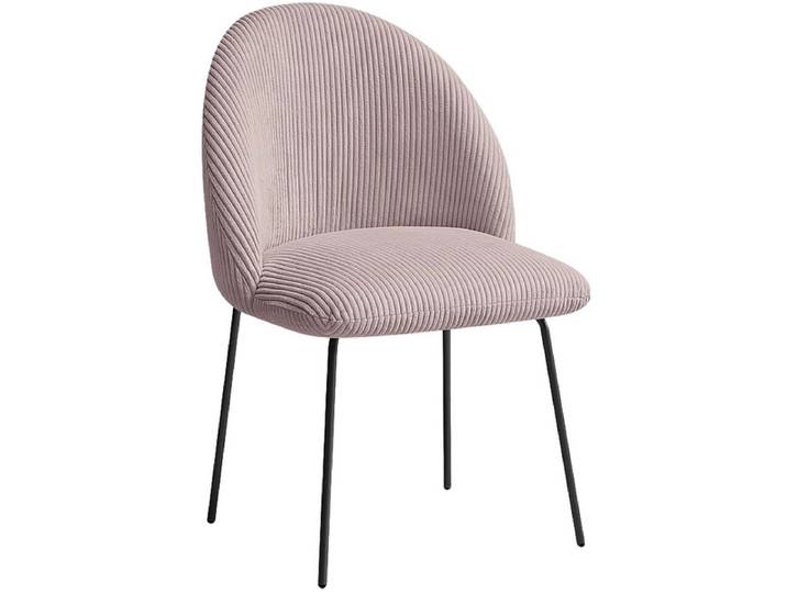 BOBOCHIC Stuhl LALIE Stoff rosa