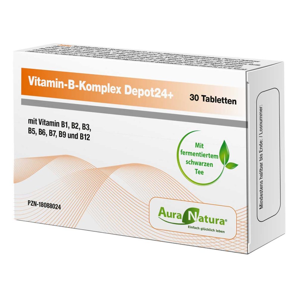 Pharmatura GmbH & Co. KG AuraNatura Vitamin B-Komplex Depot24+ Tabletten 18088024