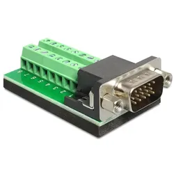 DELOCK Adapter Terminalblock 16pin -> VGA 15pin Stecker