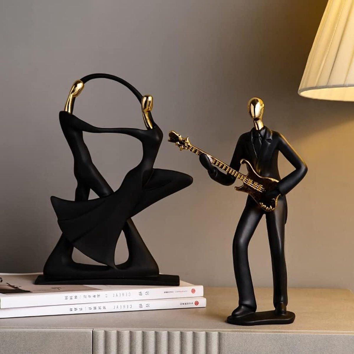 Modern Abstract Hars Standbeeld Denkend voor Huisdecoratie