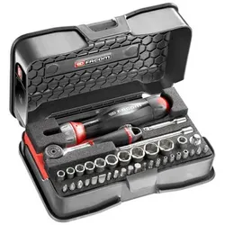 Steckschlüsselset 1/4" - 38-teilig