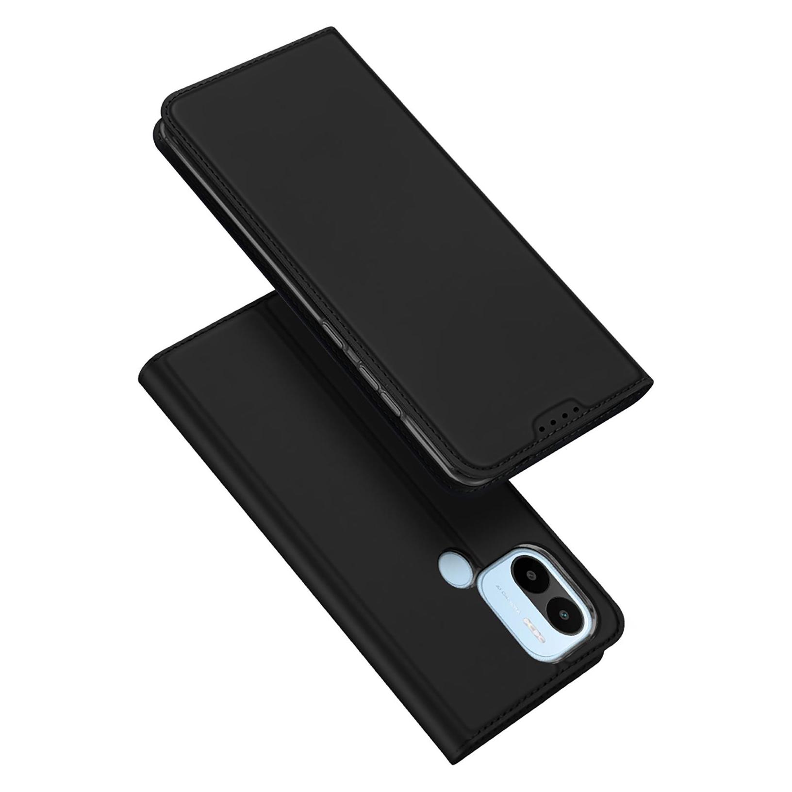 Dux Ducis Skin Pro Case for Xiaomi Redmi A1+ Flip Card Wallet Stand Black (Xiaomi Redmi A1+) (DUX DUCIS Skin Pro Xiaomi Redmi A1 Plus Black)