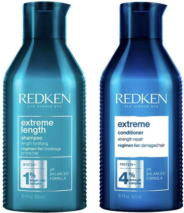 Redken Extreme Length Shampoo 300ml & Extreme Conditioner 300ml Duo
