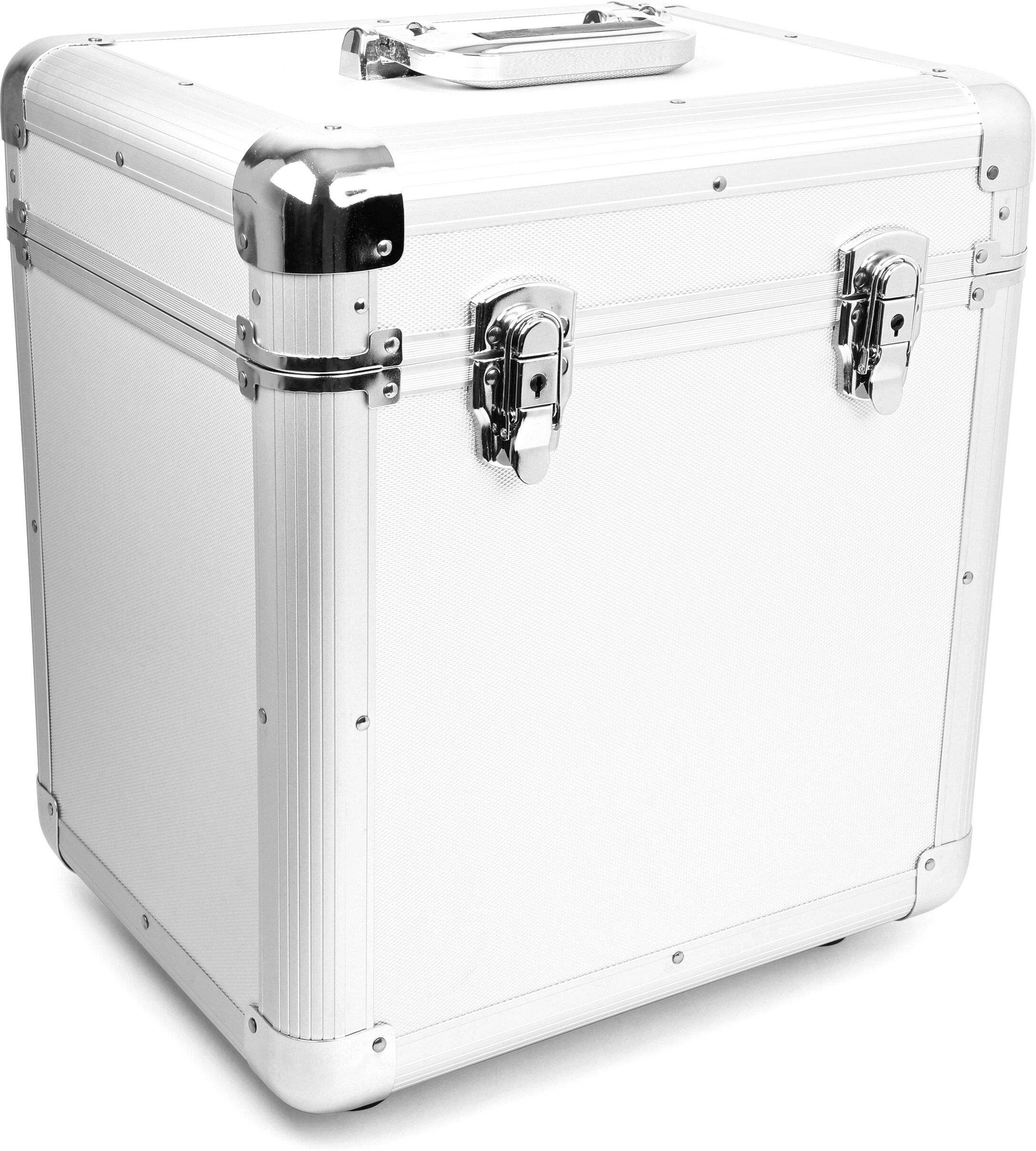 Power Dynamics Rc100 12" Vinyl Plattenkoffer Silber