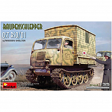 MiniArt - Raupenschlepper Ost RSO/01 with Wooden Shelter - 1:35 311306