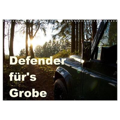 Defender für's Grobe (Wandkalender 2027 DIN A3 quer), CALVENDO Monatskalender
