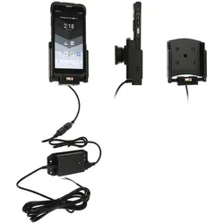 Brodit Halter aktiv Webfleet Pro M Molex (Pogo Pin), Smartphone Halterung, Schwarz