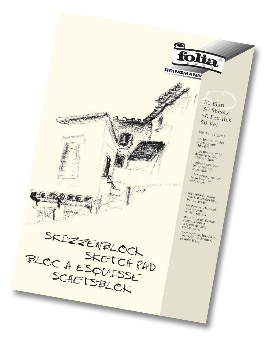 folia Skizzenblöcke DIN A3, 50 Blatt 8303