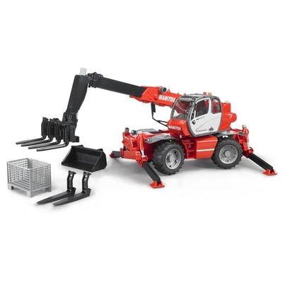 Bruder Profi-Serie Manitou Teleskopstapler MRT 2150 mit Zubehör