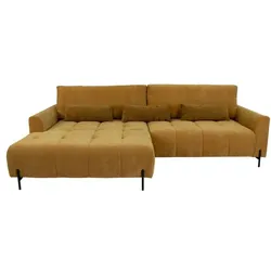 BOOOM Ecksofa mit Funktion Lissabon Stoff Dijon
