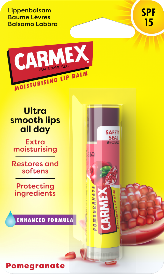 Carmex Balsamo Labbra Melograno 4,5 g