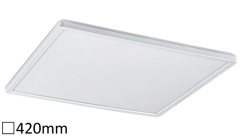 Rabalux Pavel Plafondlamp, LED, Vierkant, Wit, 22W, 4000K, 2200lm