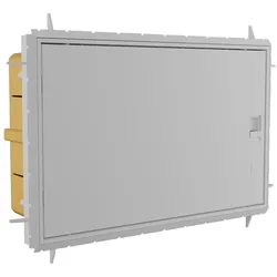Verteilerkasten Feuchtraumverteiler Unterverteiler IP65 12 Module Sicherungskasten QZERO UP M-L 990.12