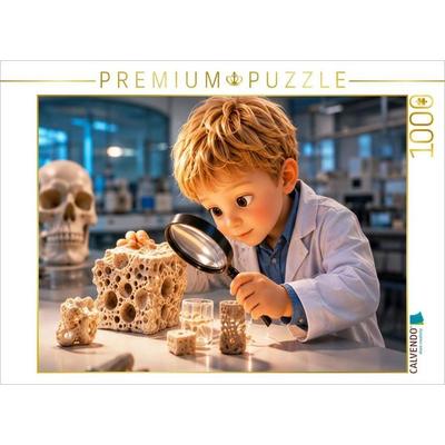 CALVENDO Puzzle Knochenstruktur | 1000 Teile Lege-Größe 64 × 48 cm Foto-Puzzle für glückliche Stunden